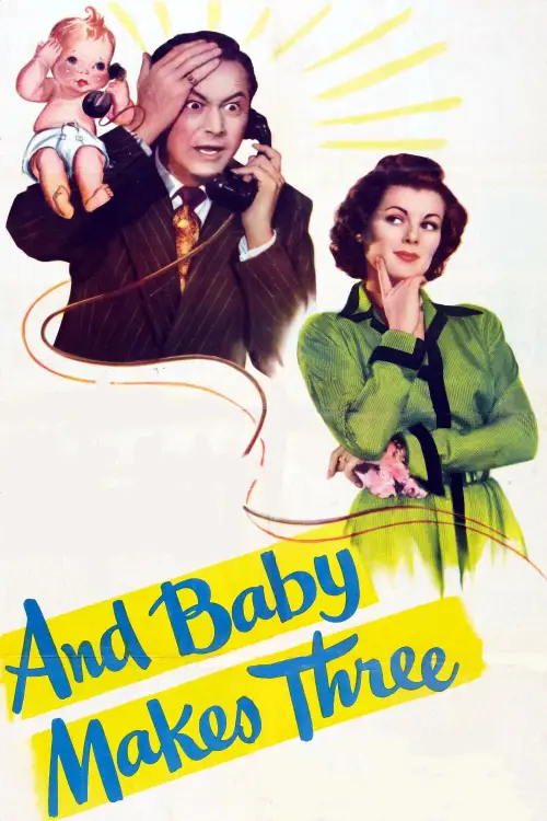 Movie poster "And Baby Makes Three"