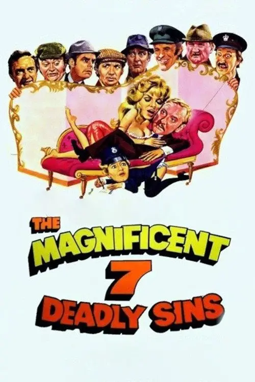 Movie poster "The Magnificent Seven Deadly Sins"