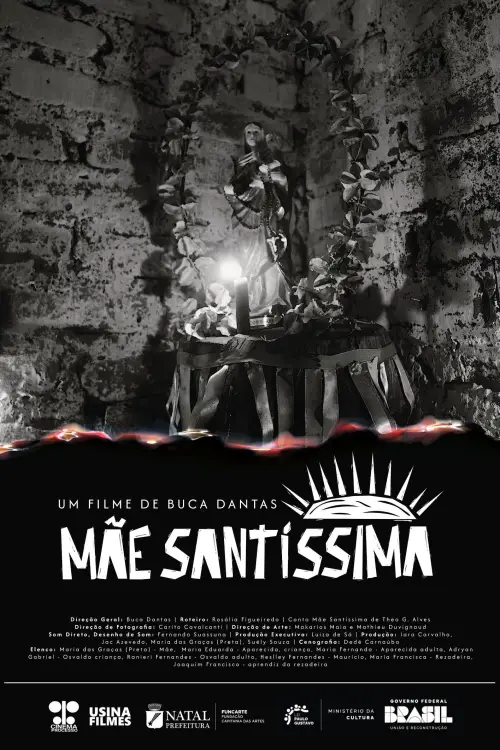 Movie poster "Mãe Santíssima"