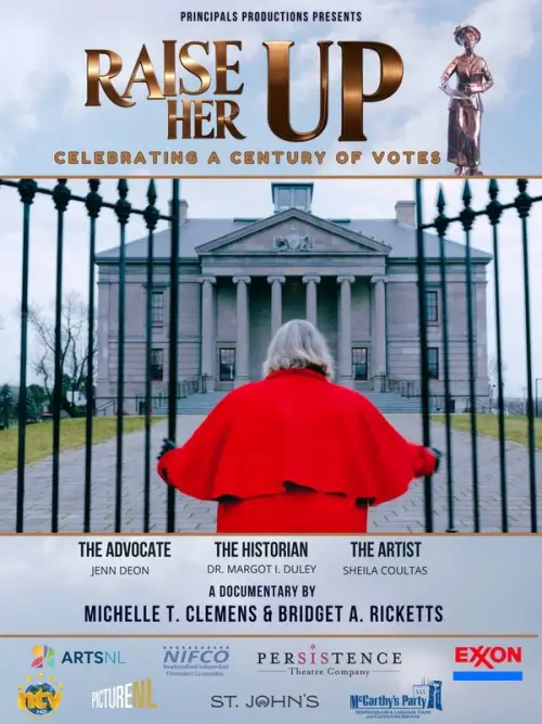 Movie poster "Raise Her Up: Celebrating a Century of Votes"