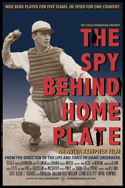 Movie poster "The Spy Behind Home Plate"