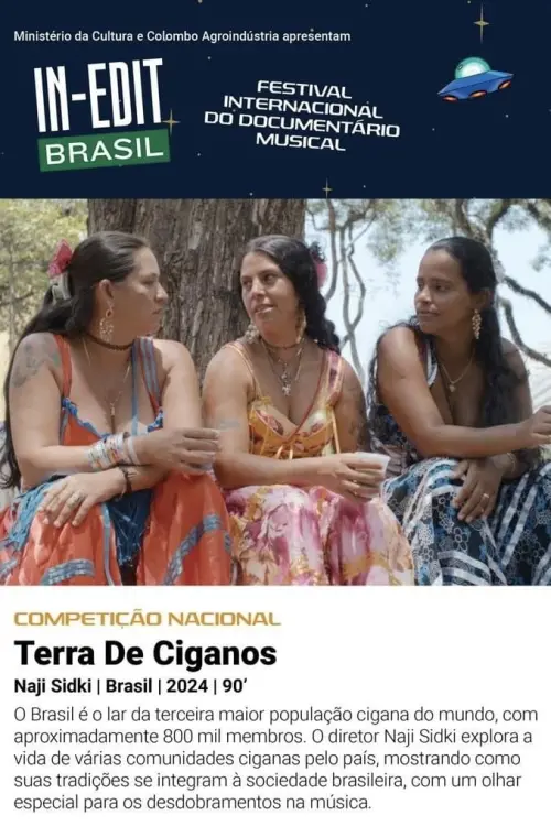 Movie poster "Terra De Ciganos"