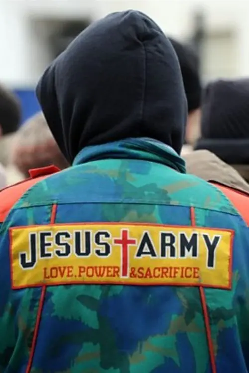 Movie poster "Inside the Jesus Army"