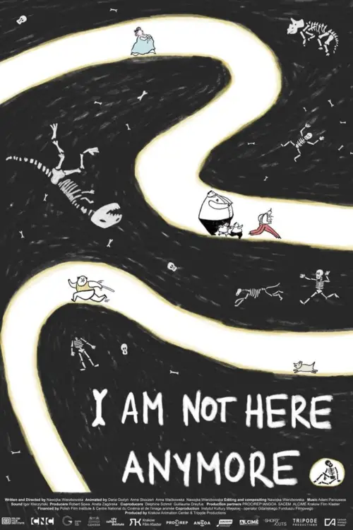 Movie poster "I Am Not Here Anymore"
