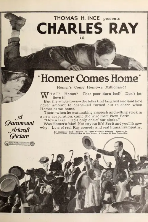 Movie poster "Homer Comes Home"