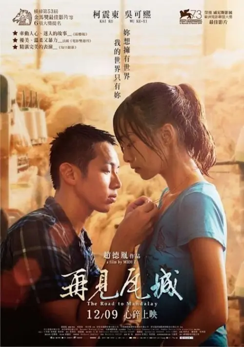 Movie poster "The Road to Mandalay"