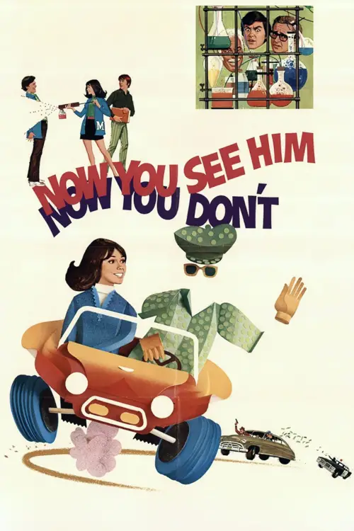 Movie poster "Now You See Him, Now You Don