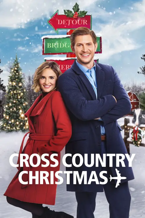 Movie poster "Cross Country Christmas"