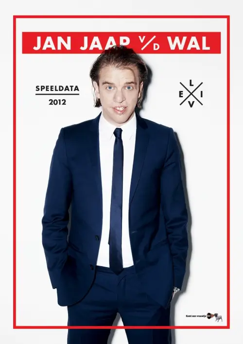 Movie poster "Jan Jaap van der Wal: LIVE"