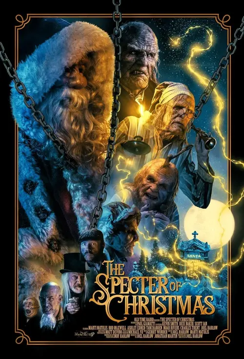 Movie poster "Old Time Radio: The Specter of Christmas"