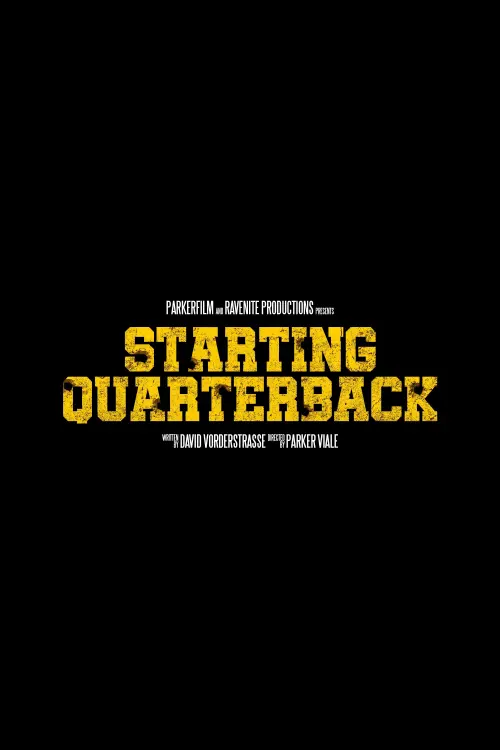 Movie poster "Starting Quarterback"