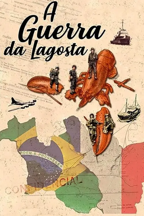 Movie poster "A Guerra da Lagosta"