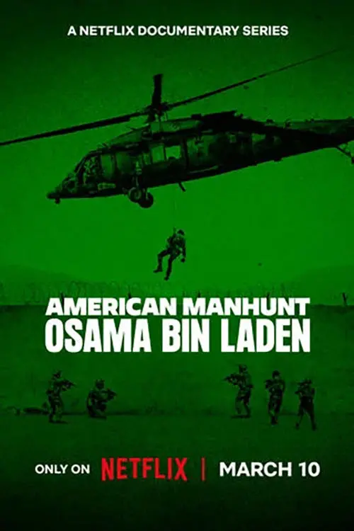 Movie poster "American Manhunt: Osama bin Laden"