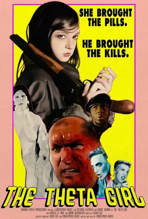 Movie poster "The Theta Girl"