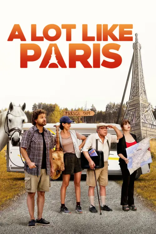 Movie poster "Pare parecchio Parigi"