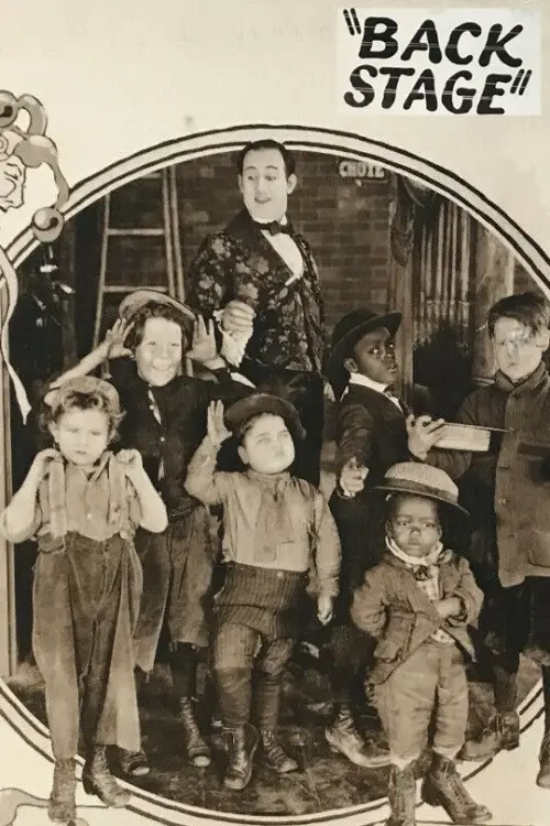 Movie poster "Back Stage"