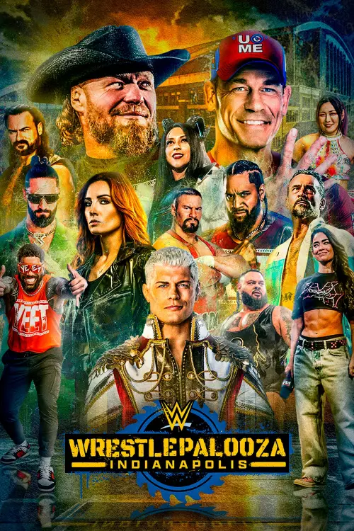 Movie poster "WWE Wrestlepalooza: Indianapolis"