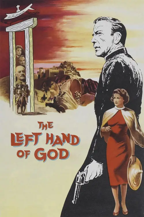 Movie poster "The Left Hand of God"