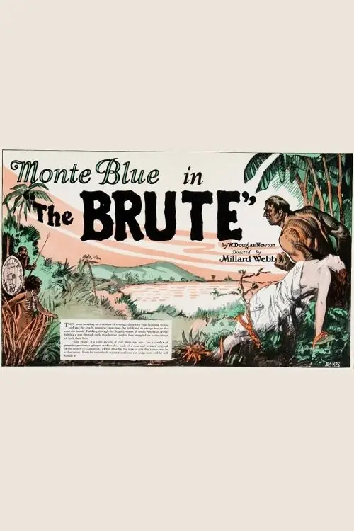 Movie poster "The Brute"