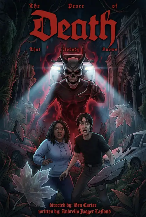 Movie poster "The Peace of Death That Nobody Knows"