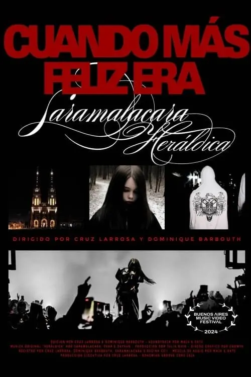 Movie poster "When I was happiest"