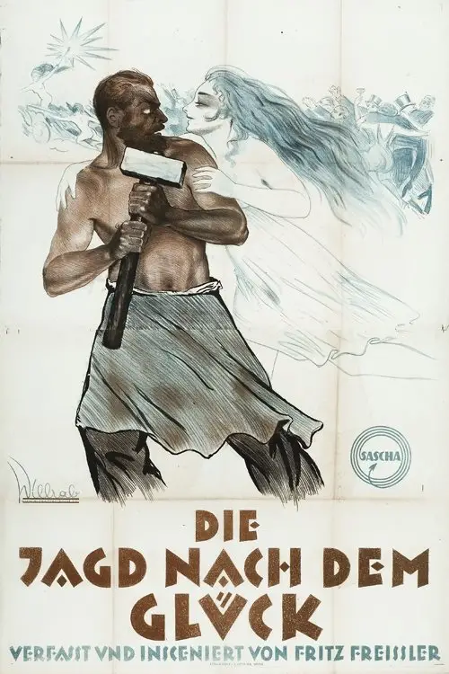 Movie poster "Die Jagd nach dem Glück"