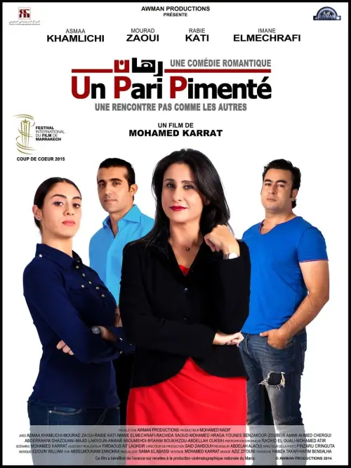 Movie poster "Un pari pimente"