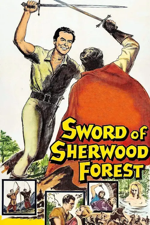 Movie poster "Sword of Sherwood Forest"