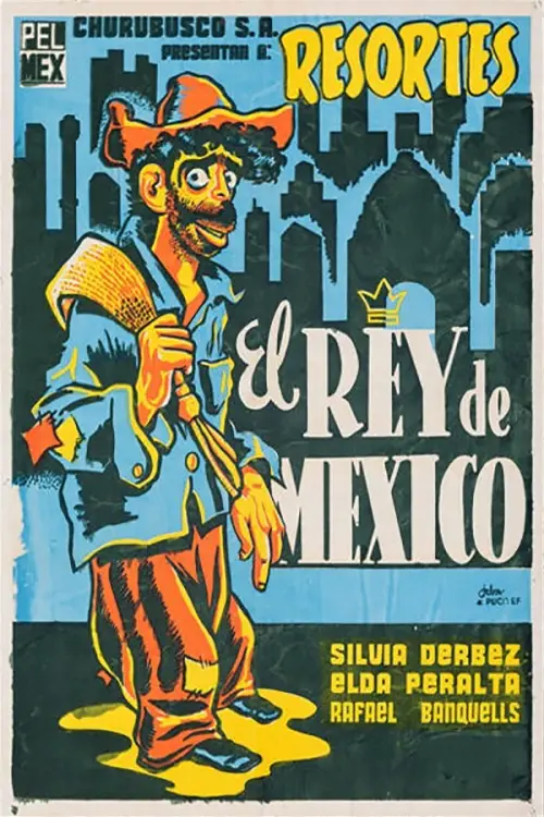 Movie poster "The King of México"