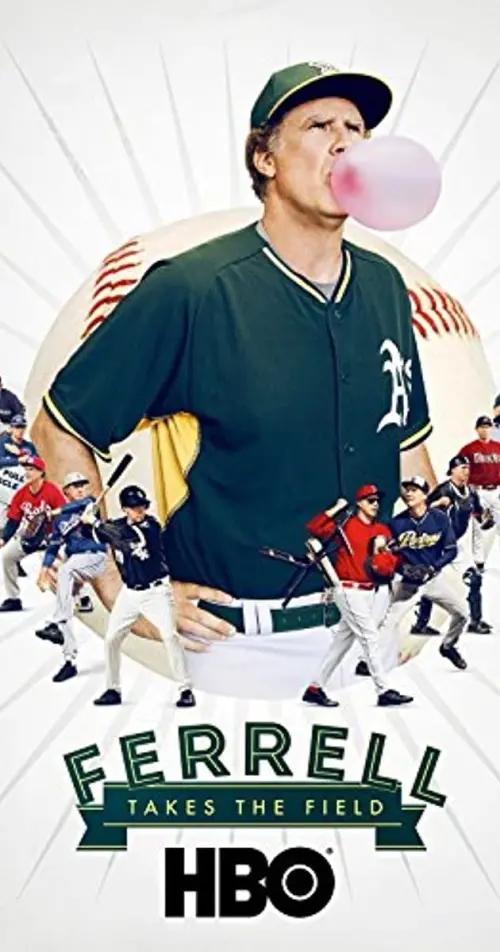 Movie poster "Ferrell Takes the Field"