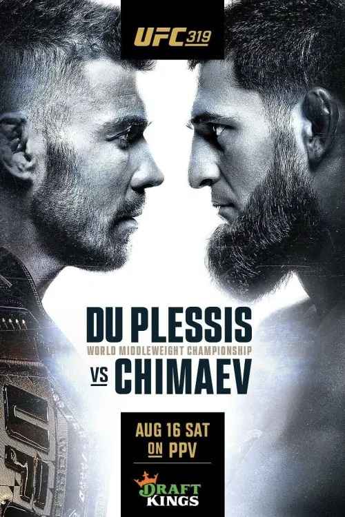 Movie poster "UFC 319: du Plessis vs. Chimaev"