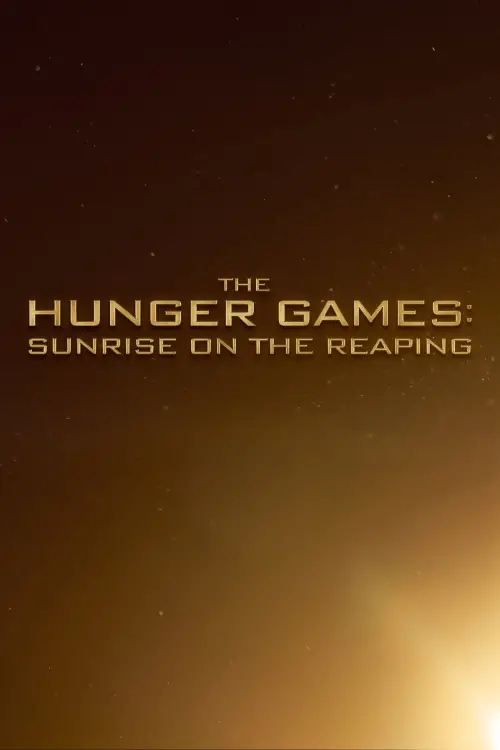 Movie poster "The Hunger Games: Sunrise on the Reaping"