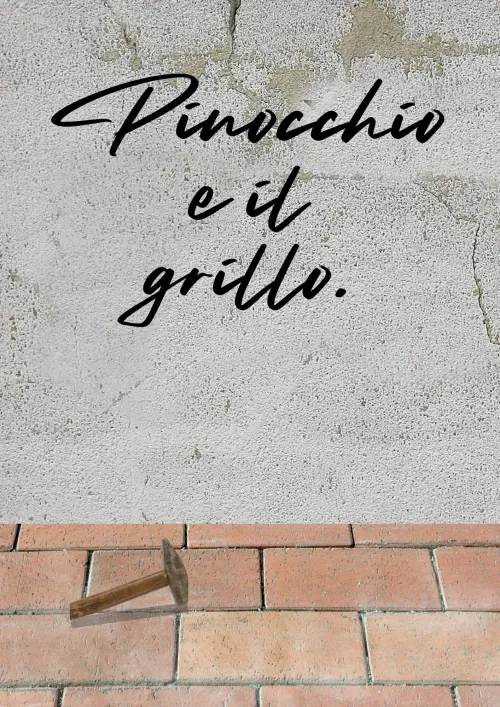Movie poster "Pinocchio e il grillo"