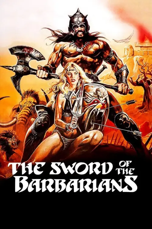 Movie poster "The Sword of the Barbarians"