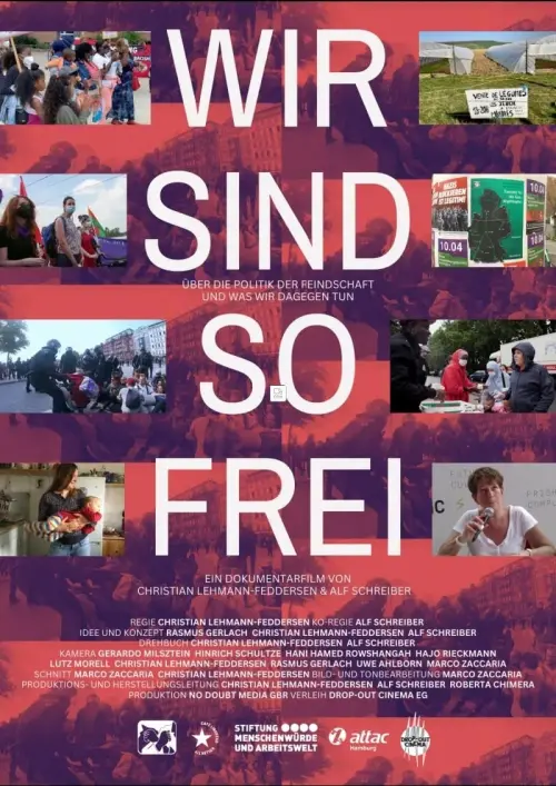 Movie poster "Wir sind so frei"