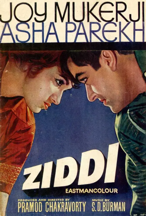 Movie poster "Ziddi"