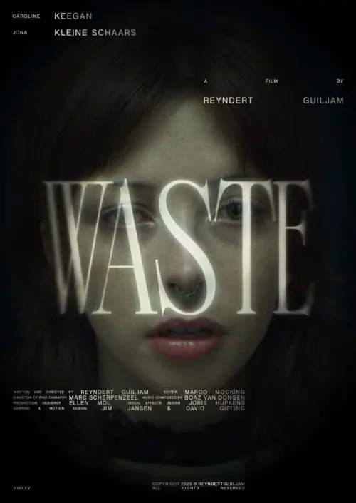 Movie poster "WASTE"