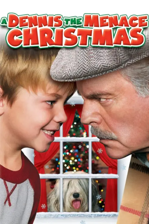 Movie poster "A Dennis the Menace Christmas"