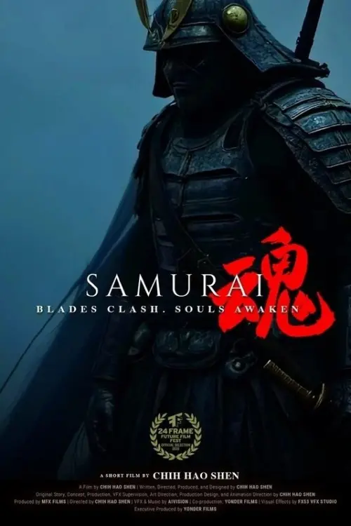 Movie poster "Samurai Spirits"