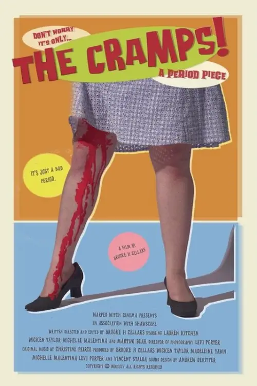 Movie poster "The Cramps: A Period Piece"