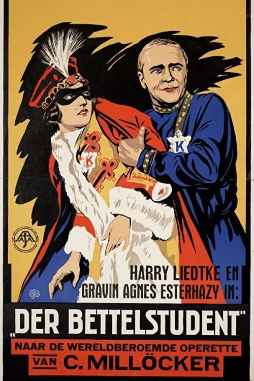 Movie poster "Der Bettelstudent"