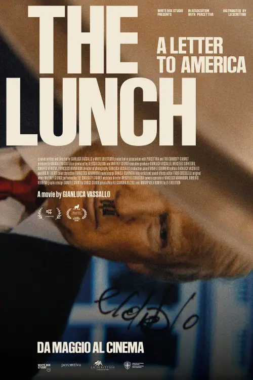 Movie poster "The Lunch: A Letter to America"