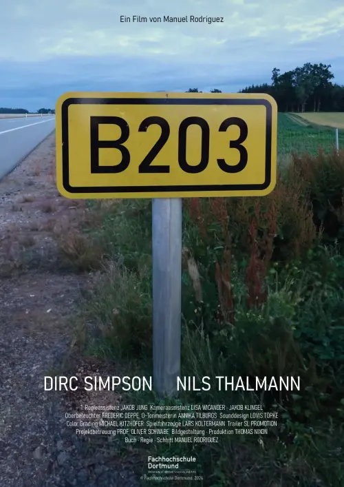 Movie poster "B203"