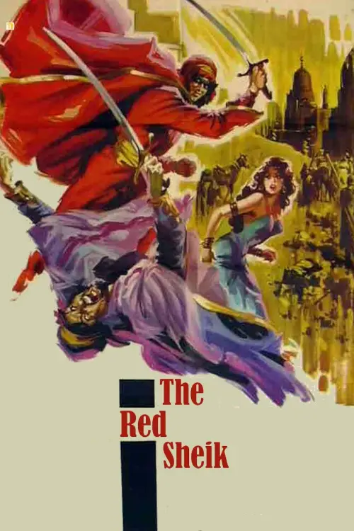Movie poster "The Red Sheik"