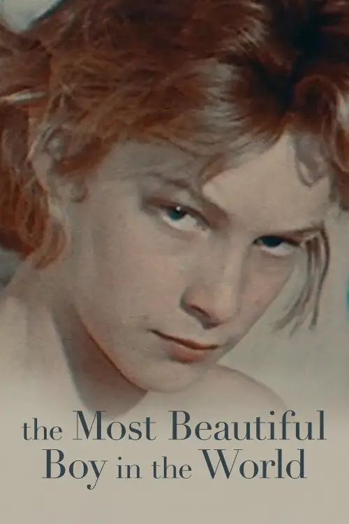 Movie poster "The Most Beautiful Boy in the World"
