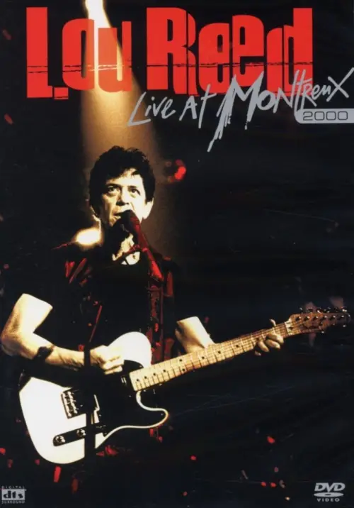 Movie poster "Lou Reed Live at Montreux 2000"