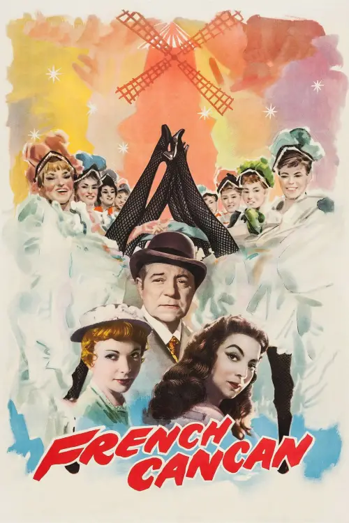 Movie poster "French Cancan"