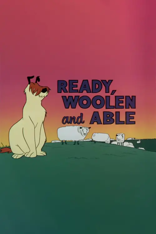 Movie poster "Ready, Woolen and Able"