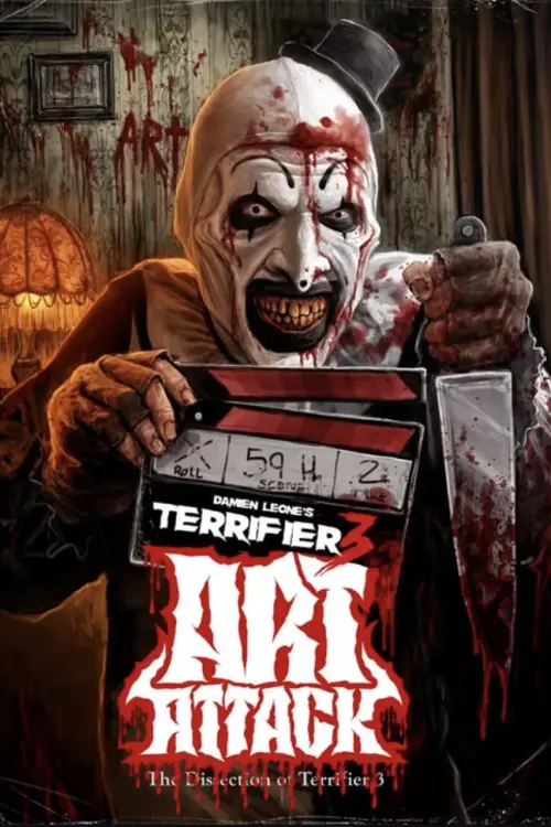 Movie poster "Art Attack! The Dissection of Terrifier 3"