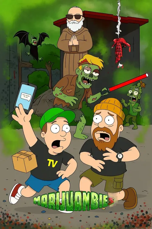 Movie poster "Marijuambies"